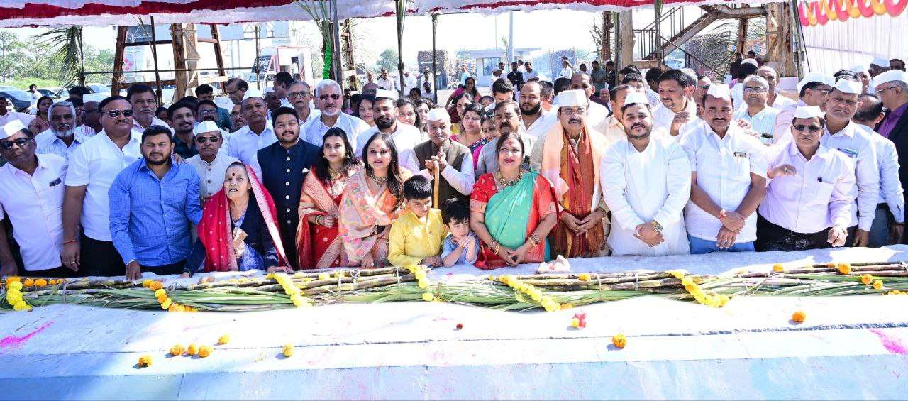 के.जी.एस.शुगर कारखान्याच्या पहिल्या गाळप हंगामाचा शानदार शुभारंभ